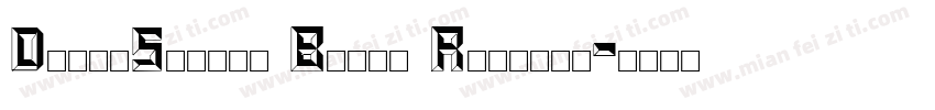 DaciaSpirit Black Regular字体转换